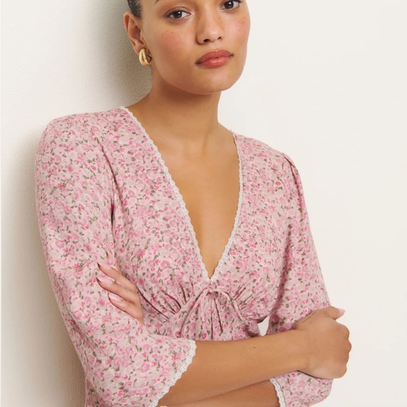 NWOT Reformation Arlie Dress size 6 - Picture 2 of 11